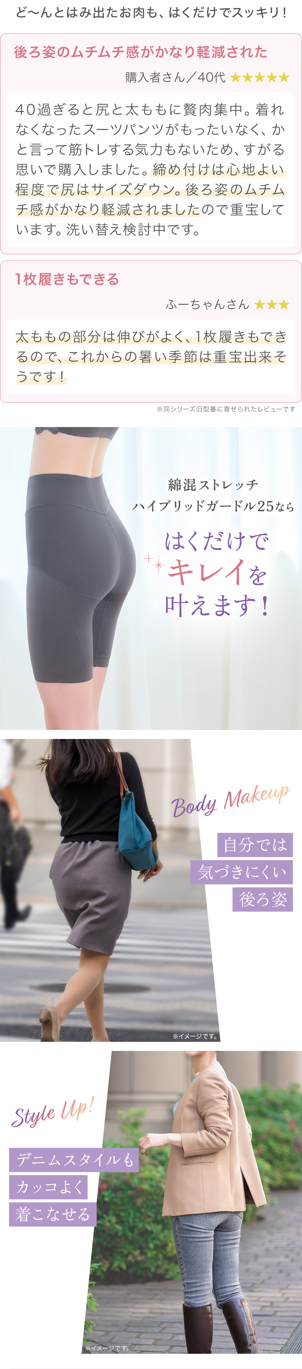 お客様の声。はくだけでキレイを叶えます！