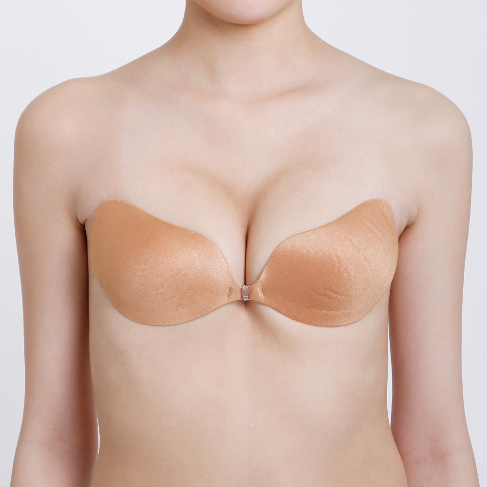 ヌーブラ・シームレス イージーフィット バストメイク 谷間メイク