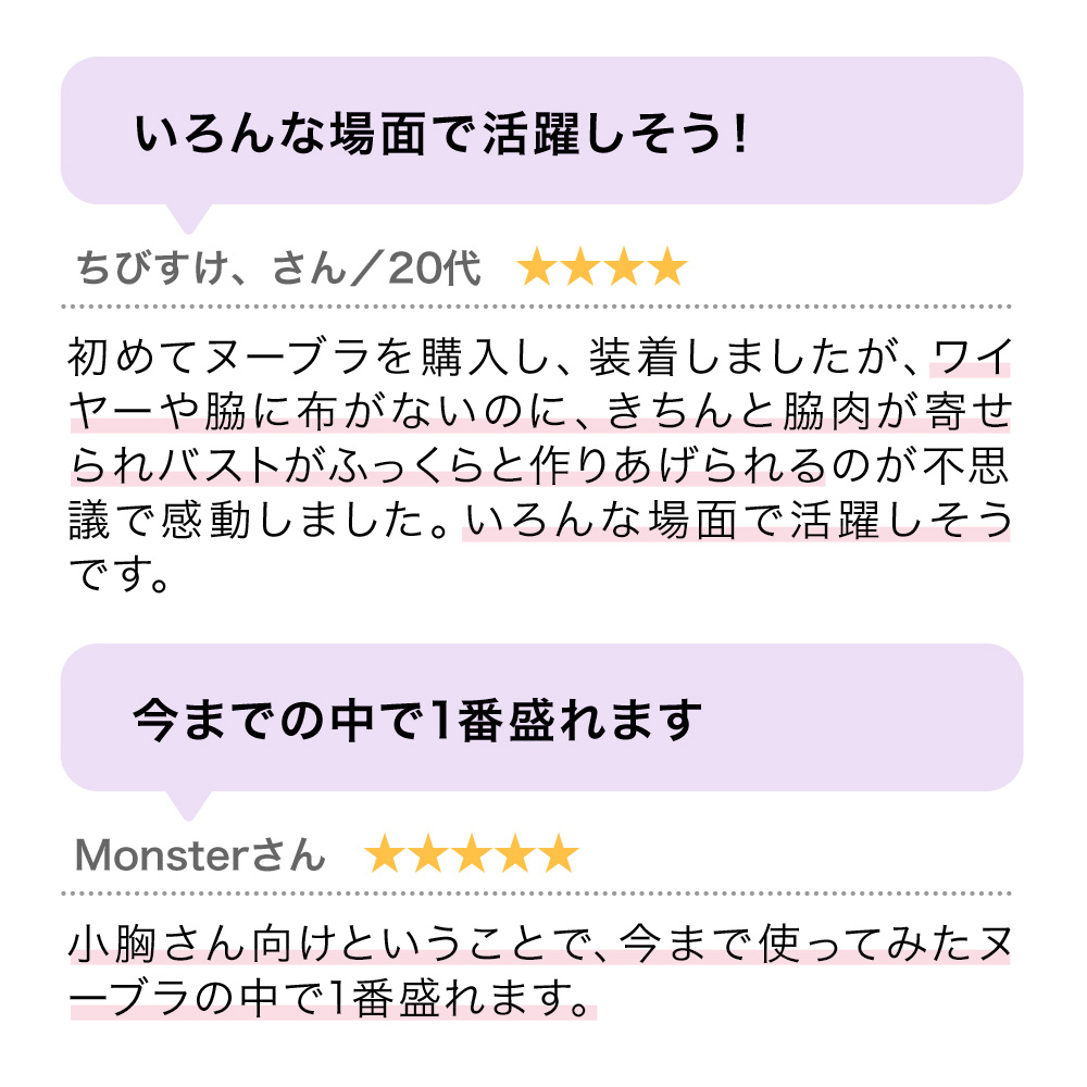 ヌーブラ・シームレス パテッド　いつもの服がもっと素敵に着こなせる