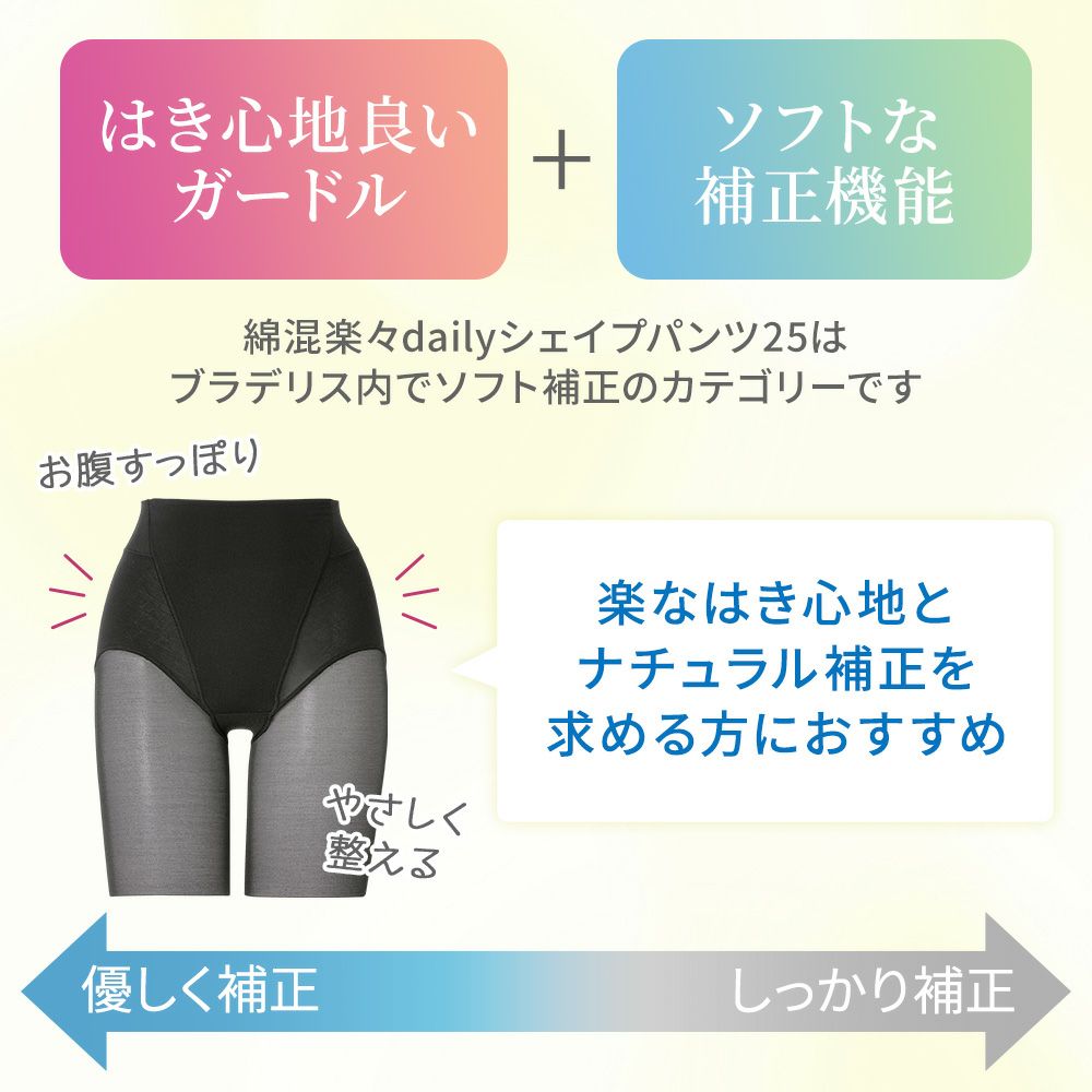 楽なはき心地も求めたい方におすすめ