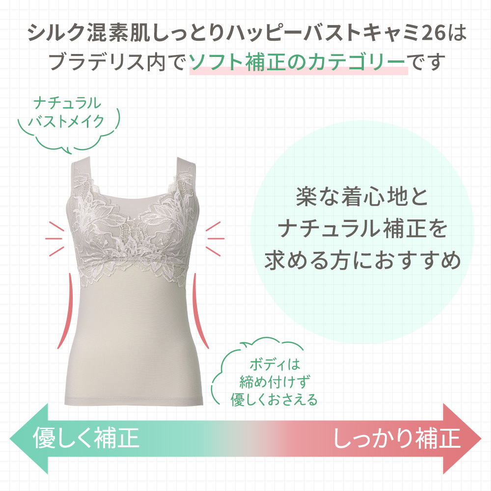 楽な着心地とナチュラル補正を求める肩におすすめ